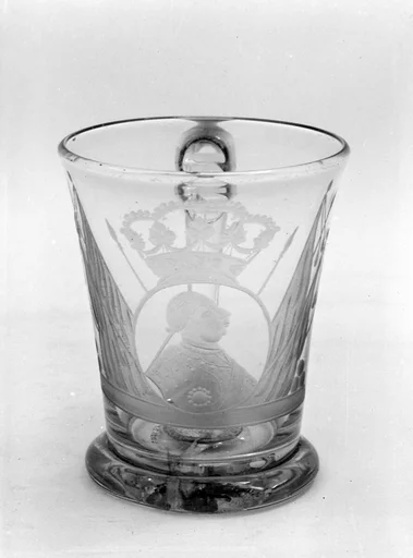 Mug with portrait of Frederick I (1688–1740), King of Prussia (1713–40)