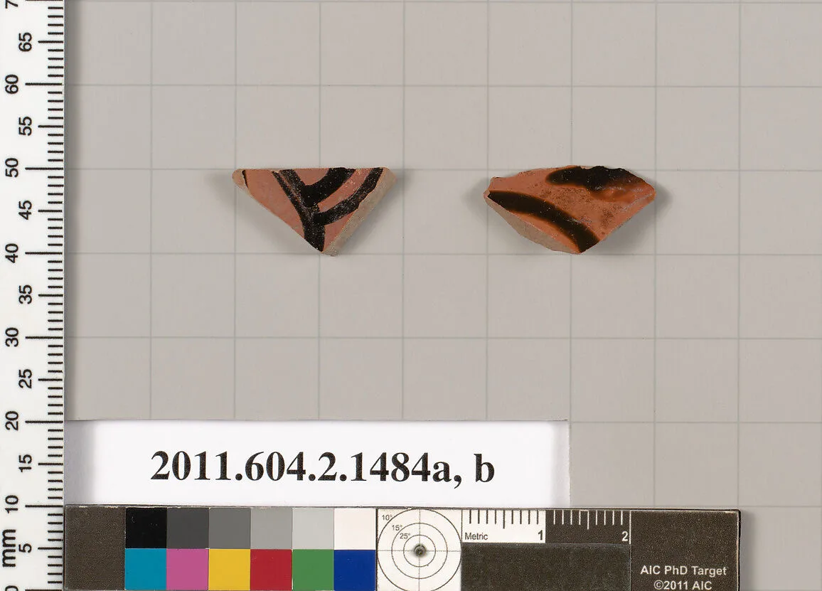 Terracotta fragments of skyphoi (deep drinking cups) — Unknown