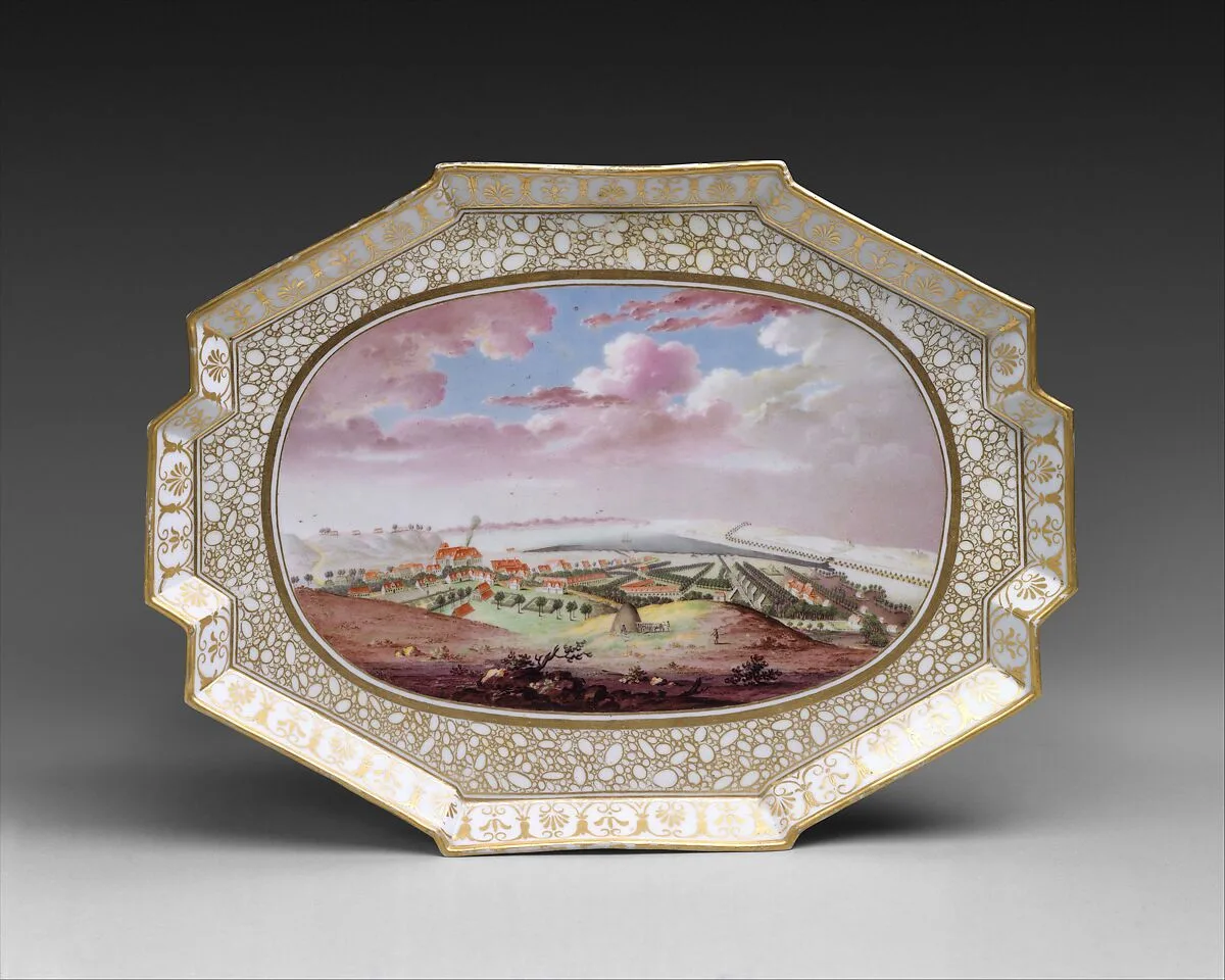 Tray — Royal Porcelain Manufactory