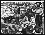 [Detail of "Colonial America" Panel of Diego Rivera's Mural for the New Worker's School, New York City]
