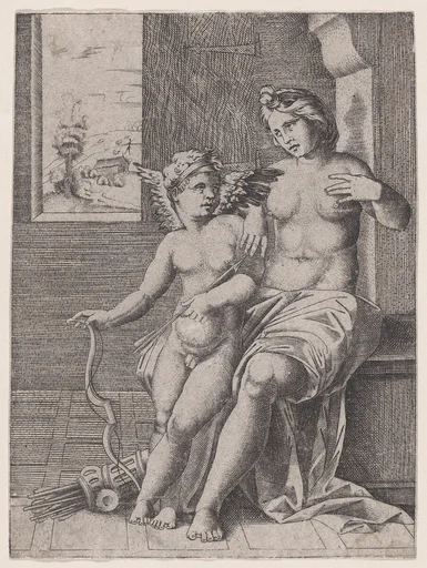 Venus and Eros