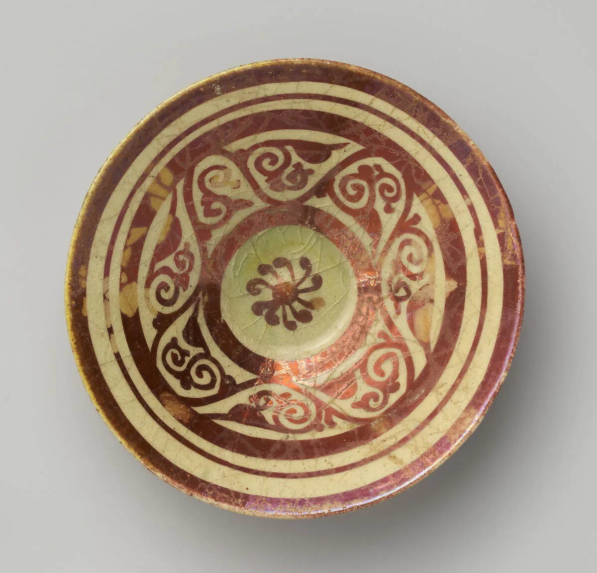 "Tell Minis" Bowl with Vegetal Scroll — Unknown