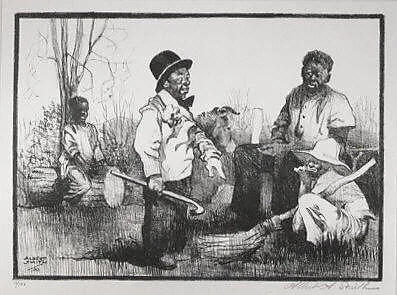 Boy with Derby and Cane — Albert A. Smith