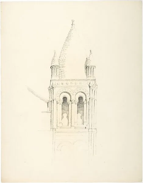 Crossing Tower of Angoulême Cathedral — Ernest Flagg