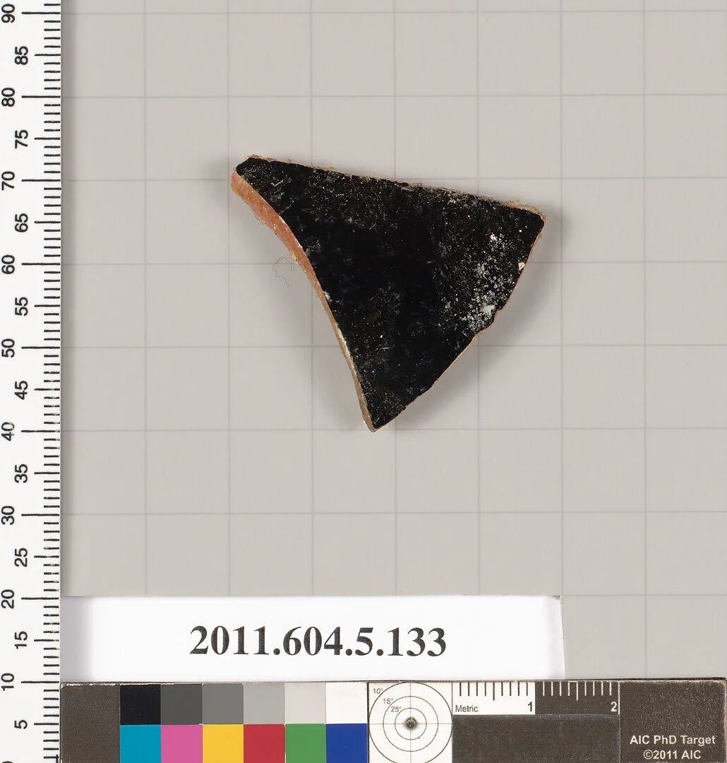 Terracotta fragment of a kylix (drinking cup) — Unknown