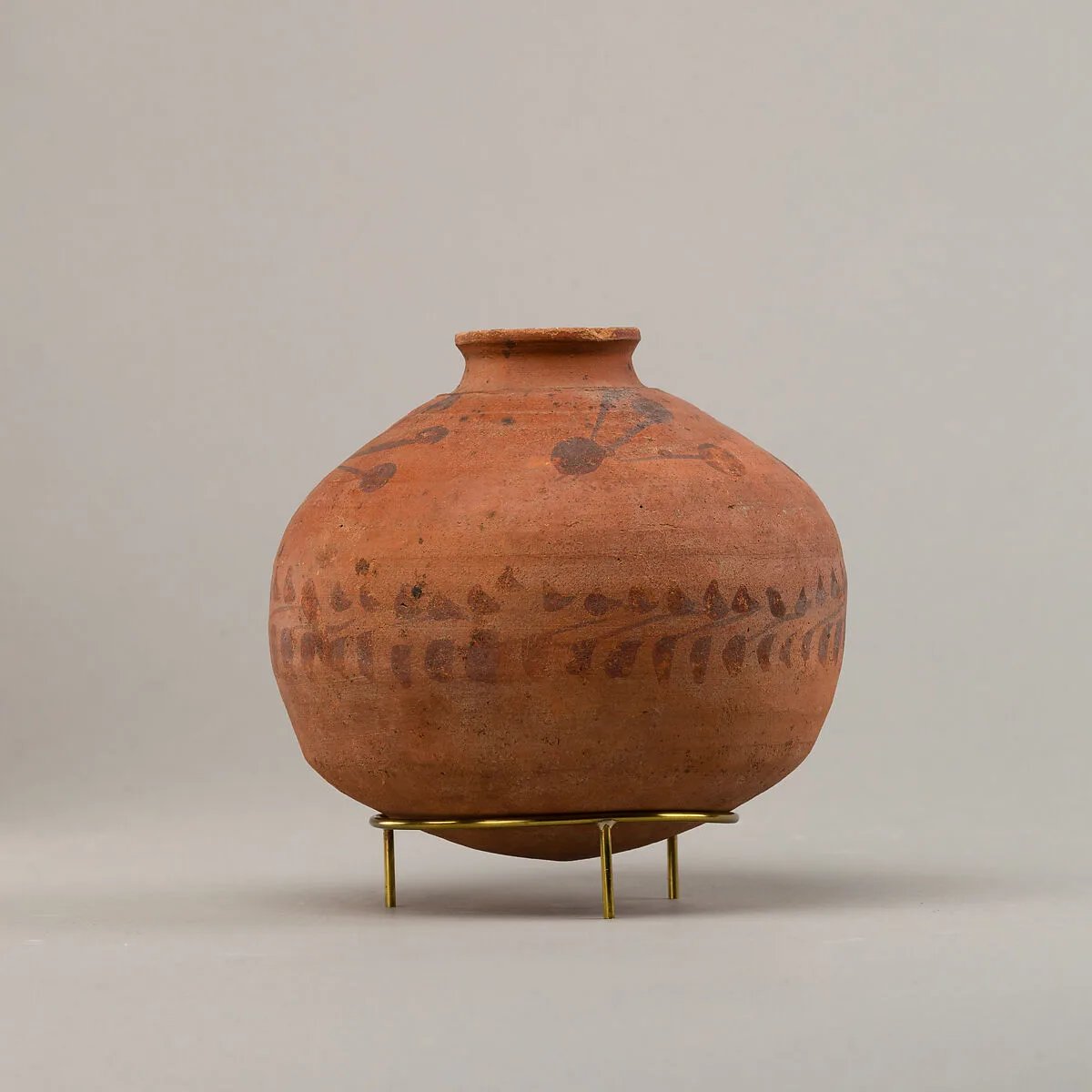 Jar with painted vines — Unknown