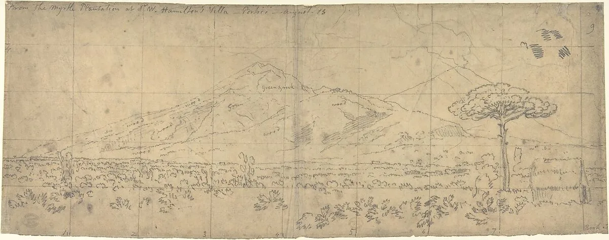 View of Vesuvius — John Robert Cozens