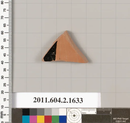 Terracotta fragment of a skyphos (deep drinking cup)