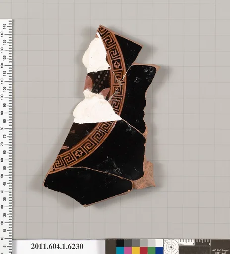 Terracotta fragment of a kylix (drinking cup)