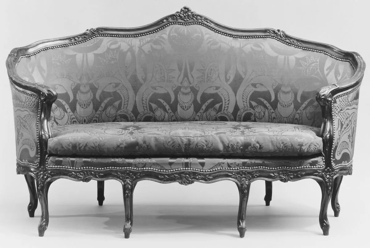 Settee (canapé en corbeille) — Unknown