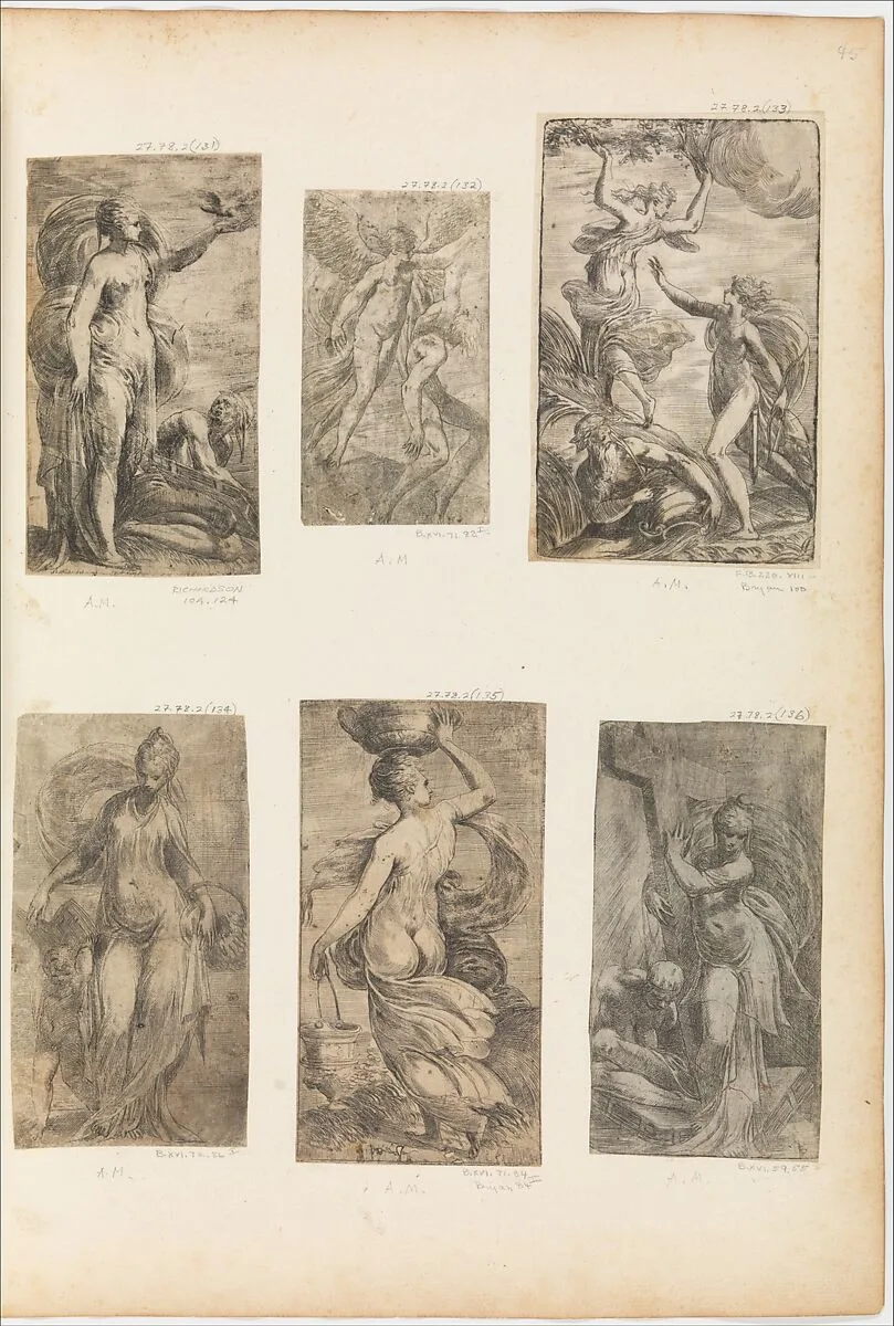 Apollo and Daphne — Andrea Schiavone (Andrea Meldola)