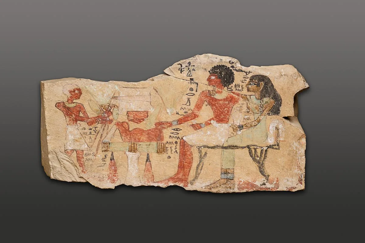 Stela of Intef and his wife, Dedetamun — Unknown