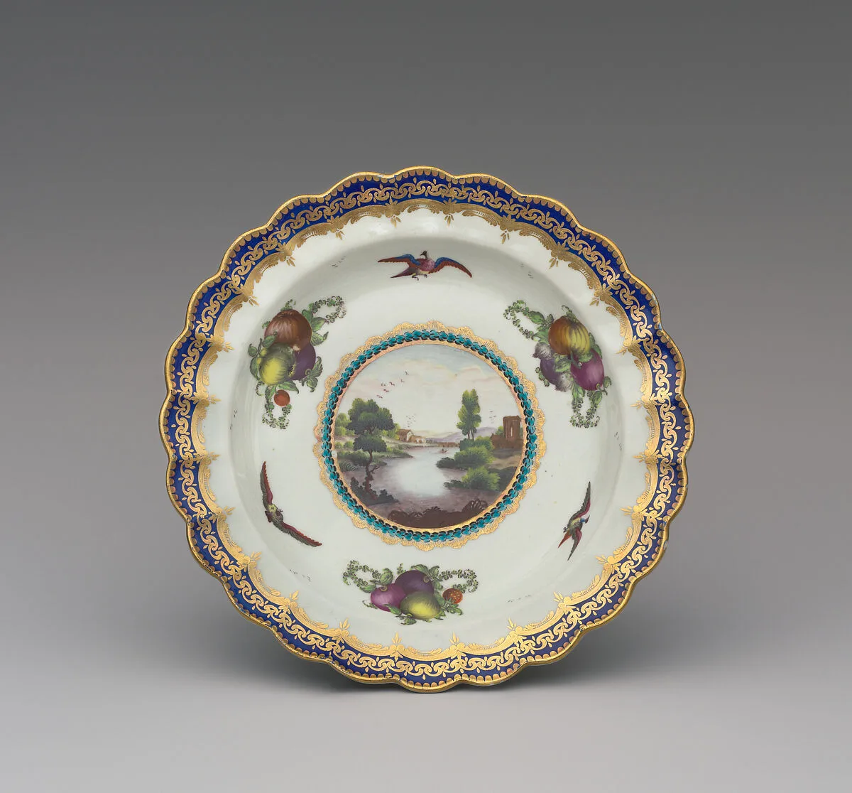 Dish — Worcester factory