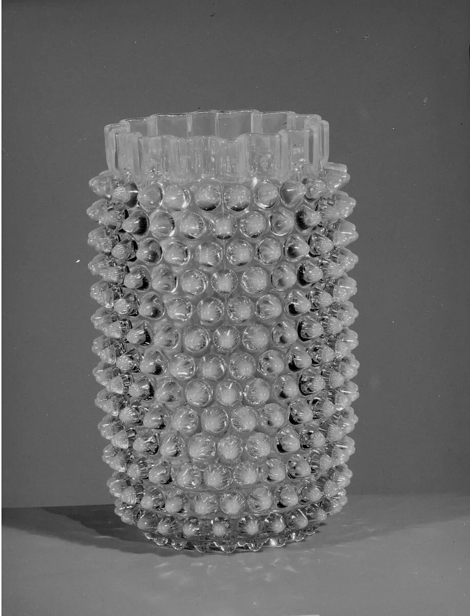 Hobnail celery vase — Hobbs, Brockunier and Company