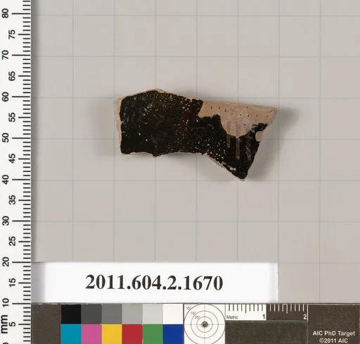 Terracotta fragment of a skyphos (deep drinking cup)