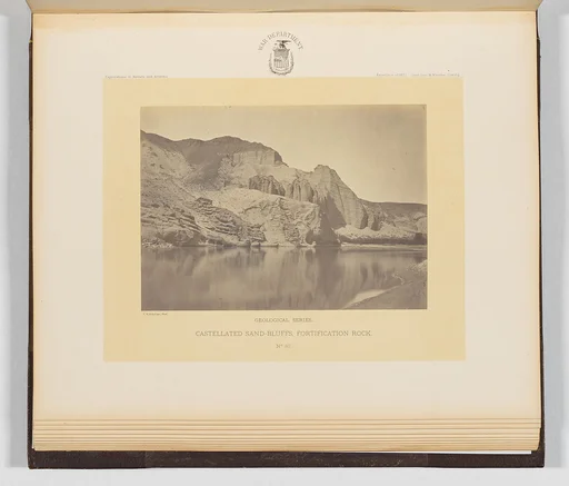 Castellated Sand-Bluffs, Fortification Rock