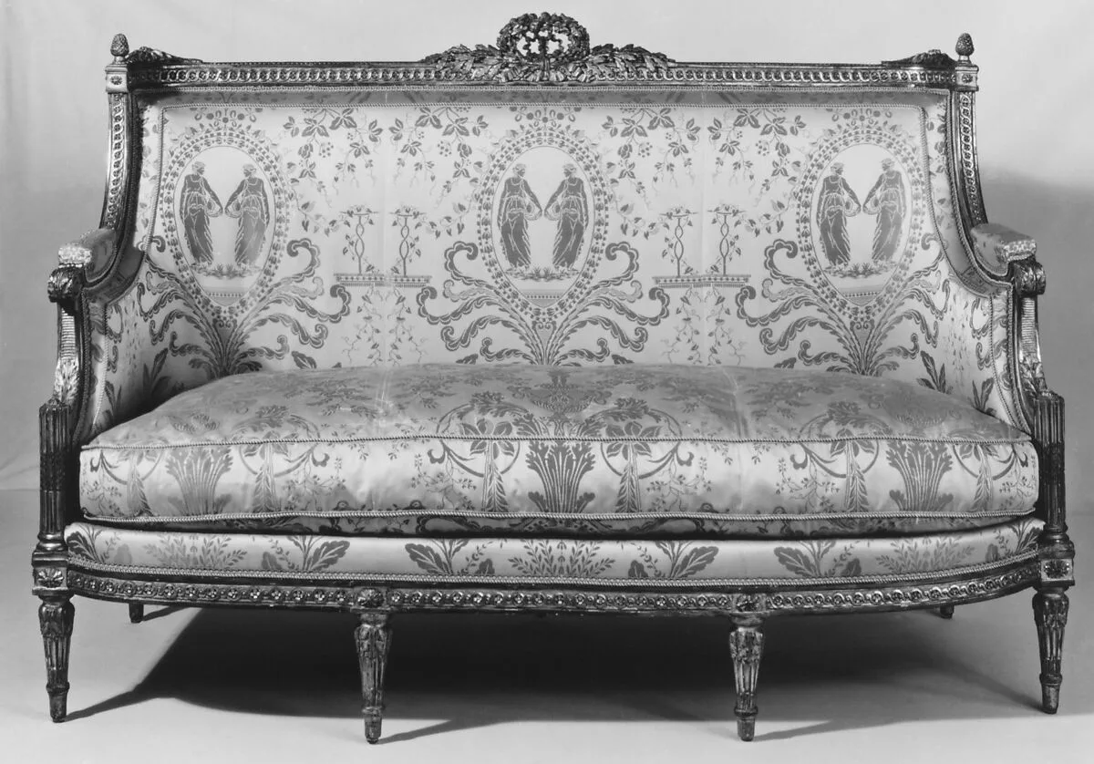 Sofa (part of a set) — Jean-Baptiste-Bernard Demay