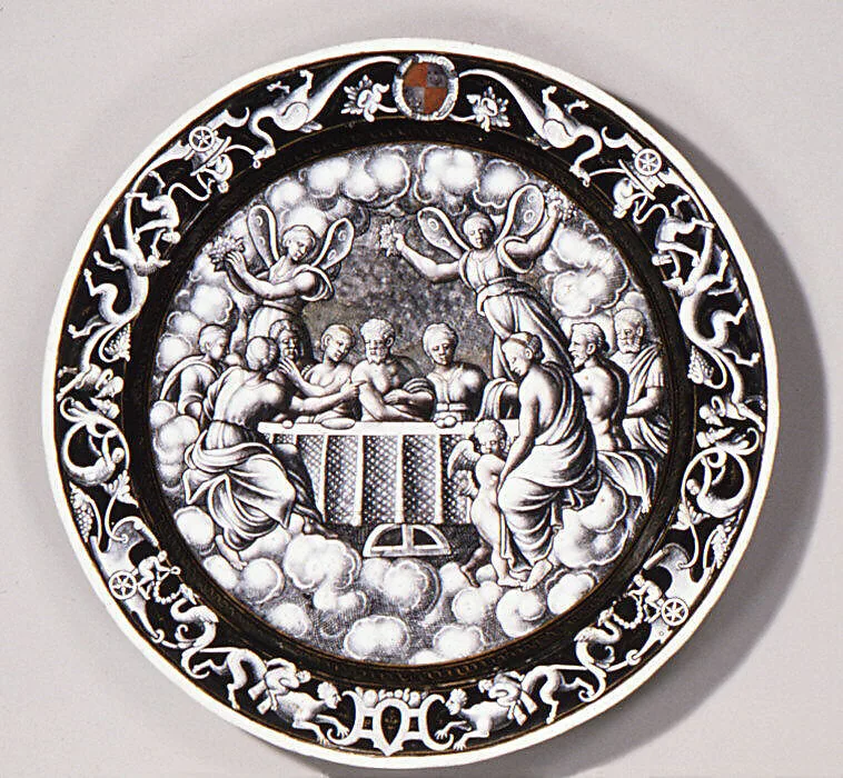 The Wedding Feast of Cupid and Psyche — Pierre Reymond|Master of the Die