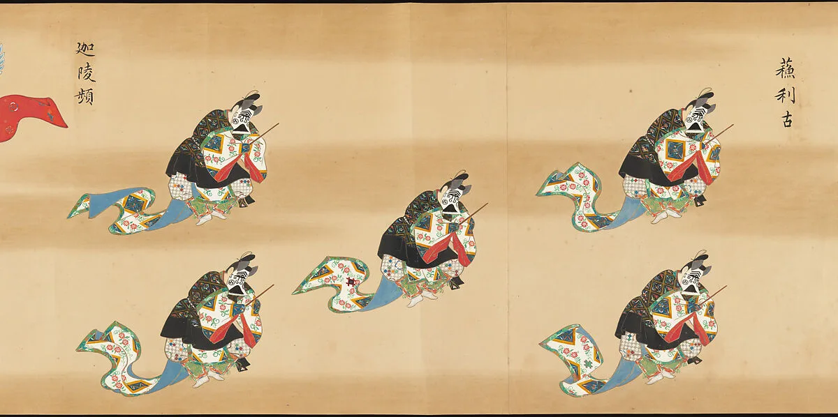 舞楽図巻|Bugaku Imperial Court Dance — Unknown