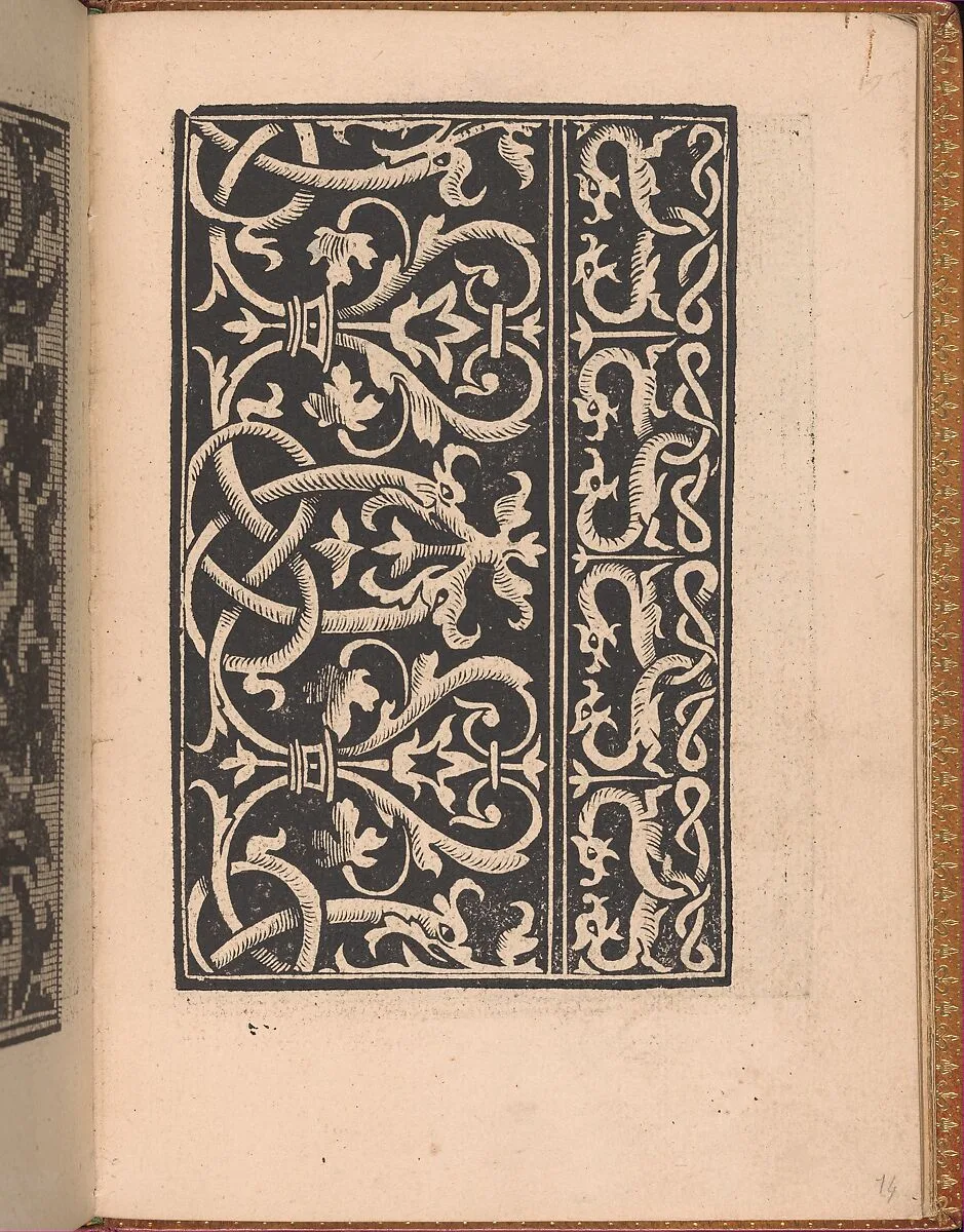 Convivio delle Belle Donne, page 14 (recto) — Nicolò Zoppino|Matteo da Treviso