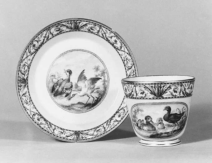 Saucer (part of a service) — Meissen Manufactory|Marcolini Period
