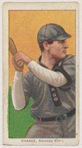 Chance, Chicago, National League, from the White Border series (T206) for the American Tobacco Company