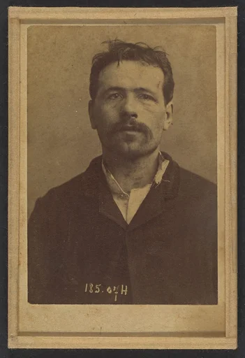 Ravachol. François Claudius Kœnigstein. 33 ans, né à St-Chamond (Loire). Condamné le 27/4/92.