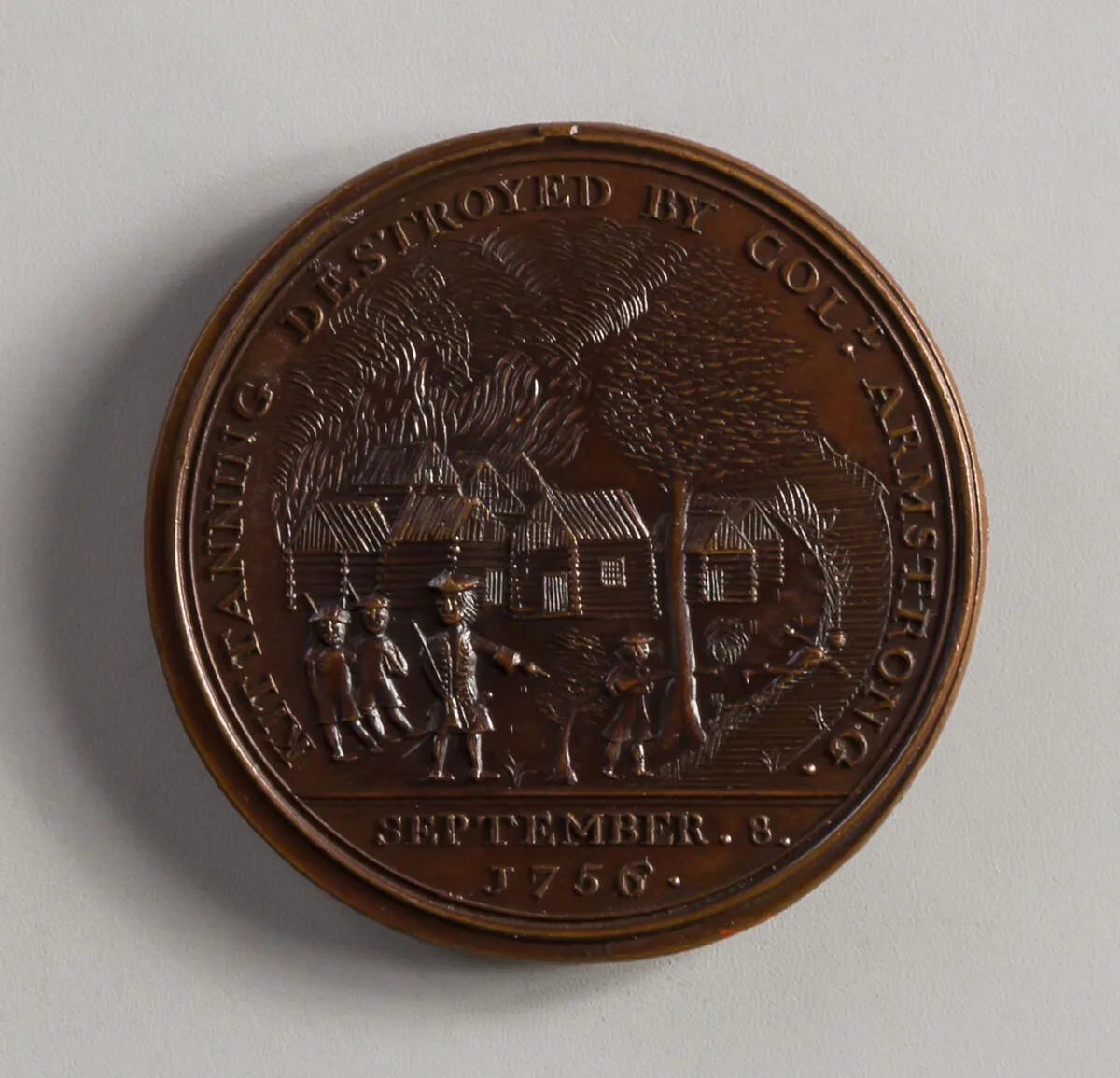 Medal of the Indian Village of Kittanning, Pennsylvania — Unknown