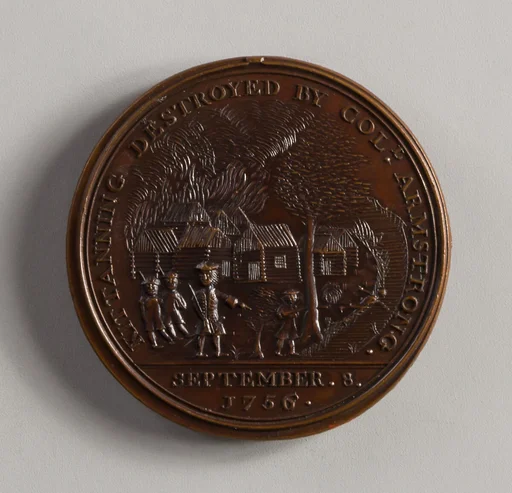 Medal of the Indian Village of Kittanning, Pennsylvania