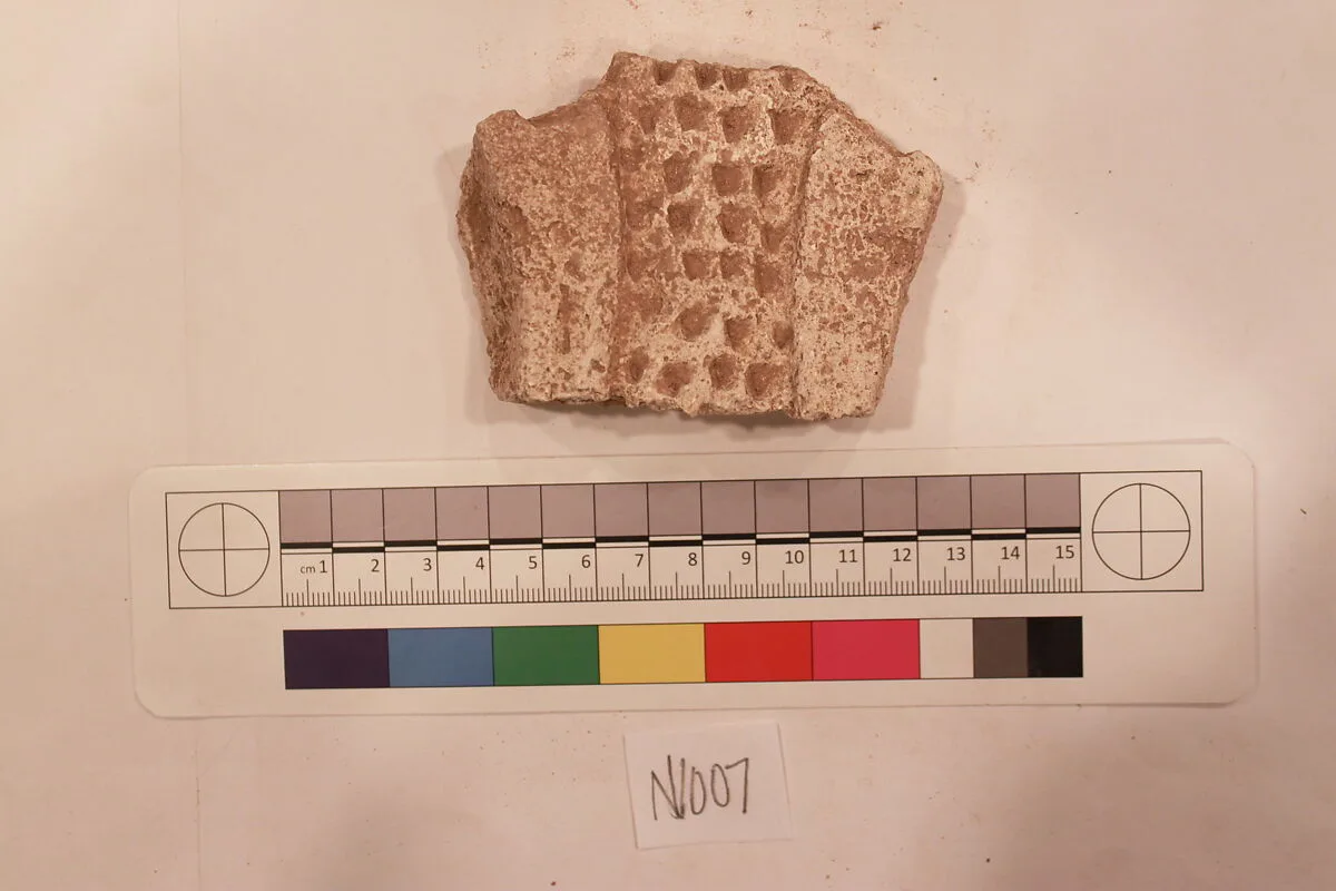 Stucco Fragment — Unknown