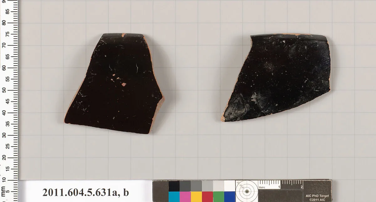 Terracotta rim fragments of kylikes (drinking cups) — Unknown