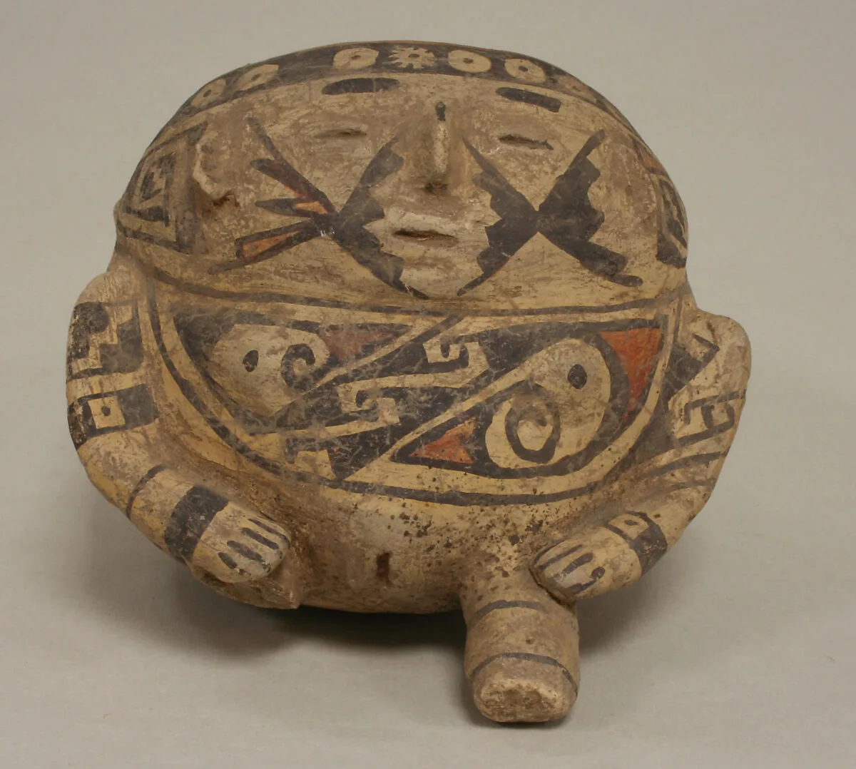 Painted Vessel in the Form of a Seated Woman — Unknown