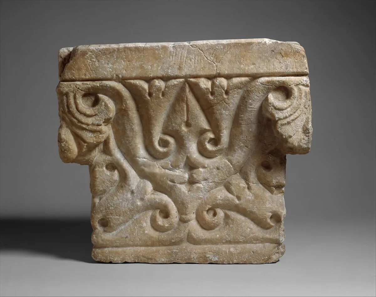 Capital in the "Beveled Style" — Unknown