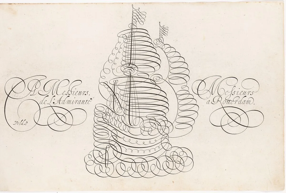 Spieghel der Schryfkonste...(Mirror of the Art of Writing) — Jan van de Velde I|Jacob Matham|Jan van de Velde I|Simon Wynhoutsz Frisius|Willem Jansz.