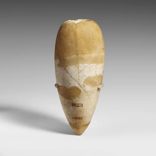 Alabaster pointed alabastron