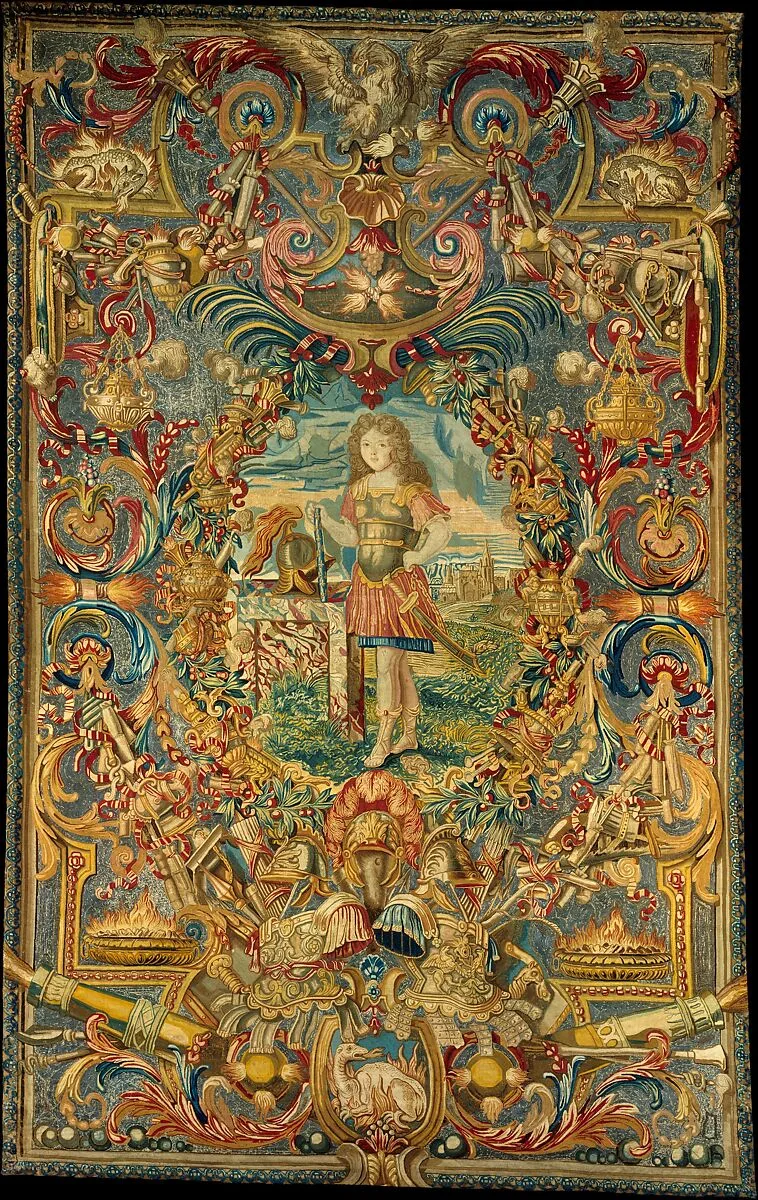 Seasons and Elements (Fire) (set of four) — Charles Le Brun|Jean Lemoyen le Lorrain|Marquise de Montespan