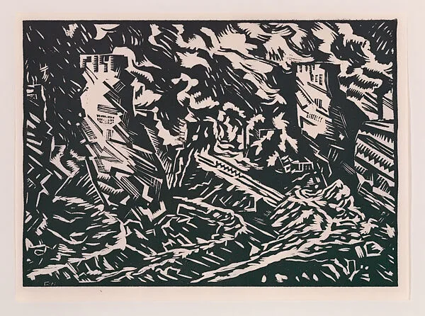 Tarmac — Edward Alexander Wadsworth