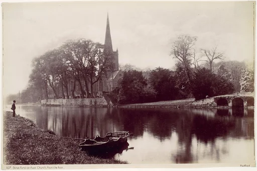 Stradford-on-Avon Church, from the Avon
