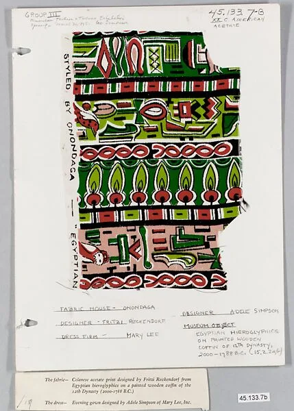 Textile piece — Fritzi Reckendorf