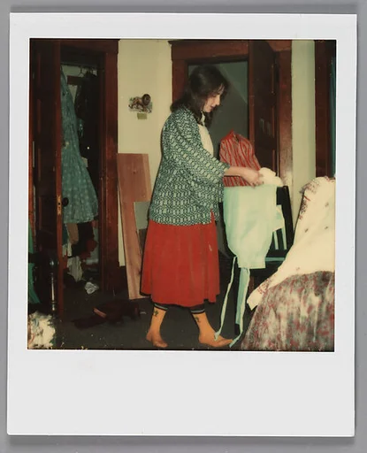 [Carla Steiger in Her Apartment, Oberlin, Ohio]