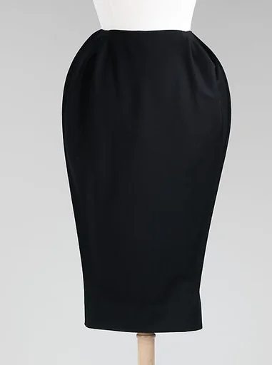 "Peg-Top Suit Skirt"