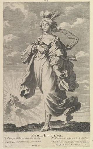 Sibyl of Europe, from La Galerie des femmes fortes