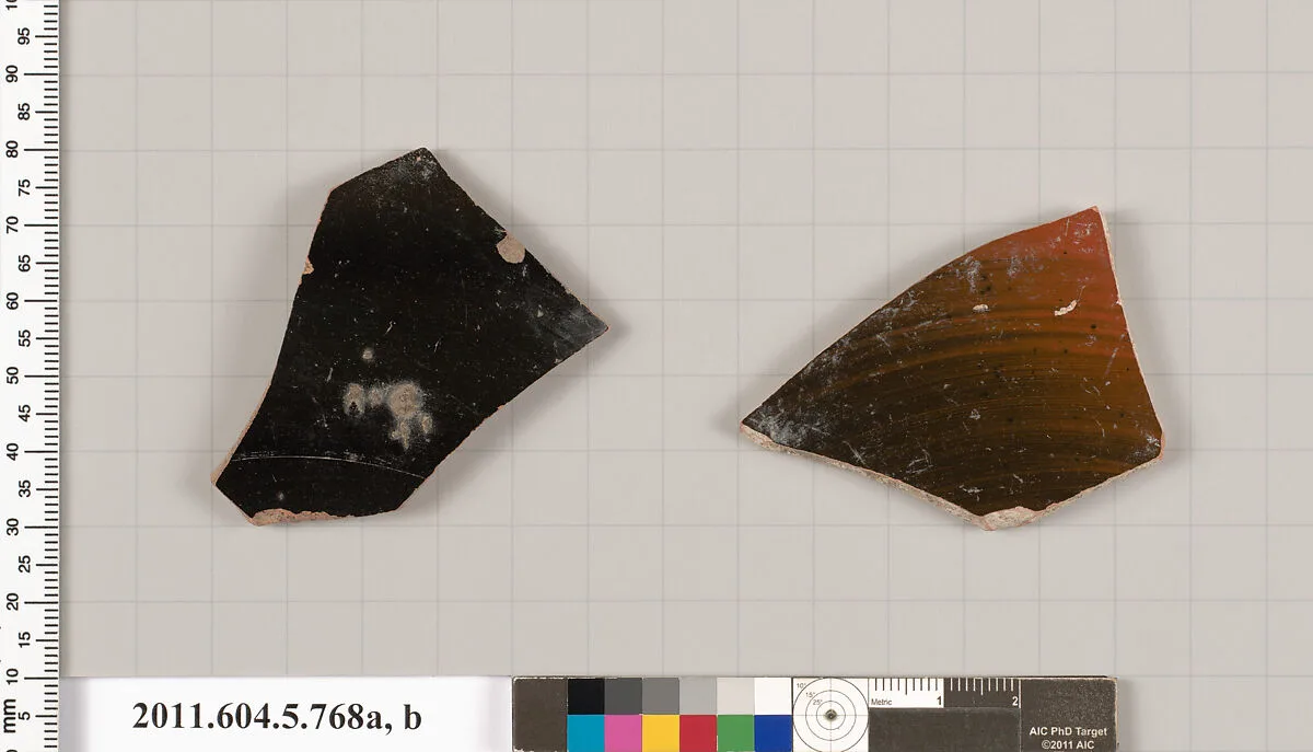 Terracotta fragments of kylikes (drinking cups) — Unknown