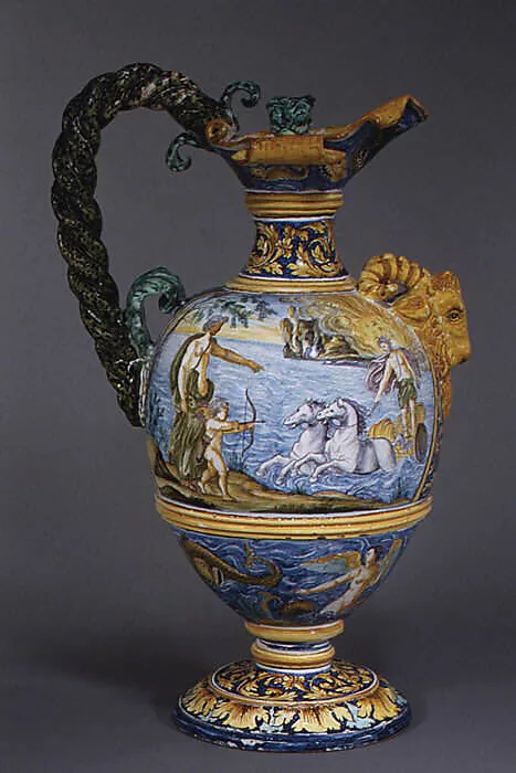 Wine jug (one of a pair) — Unknown