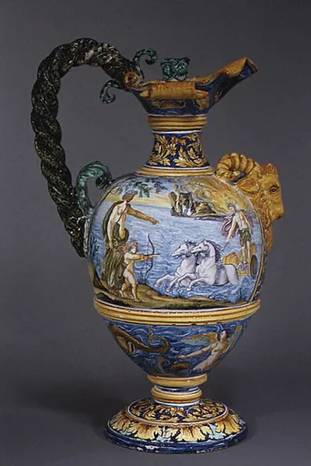 Wine jug (one of a pair)