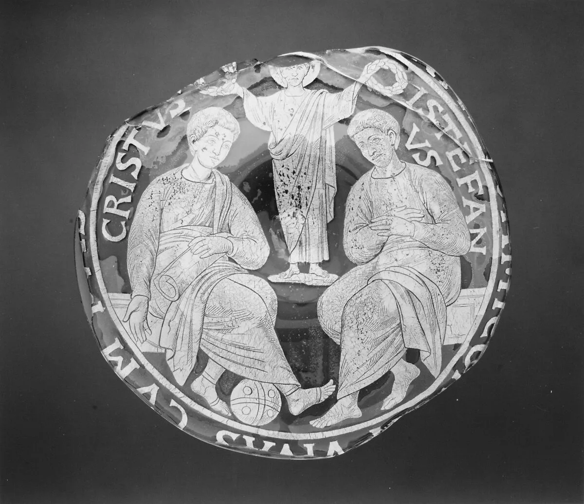 Plate (fragment) — Unknown