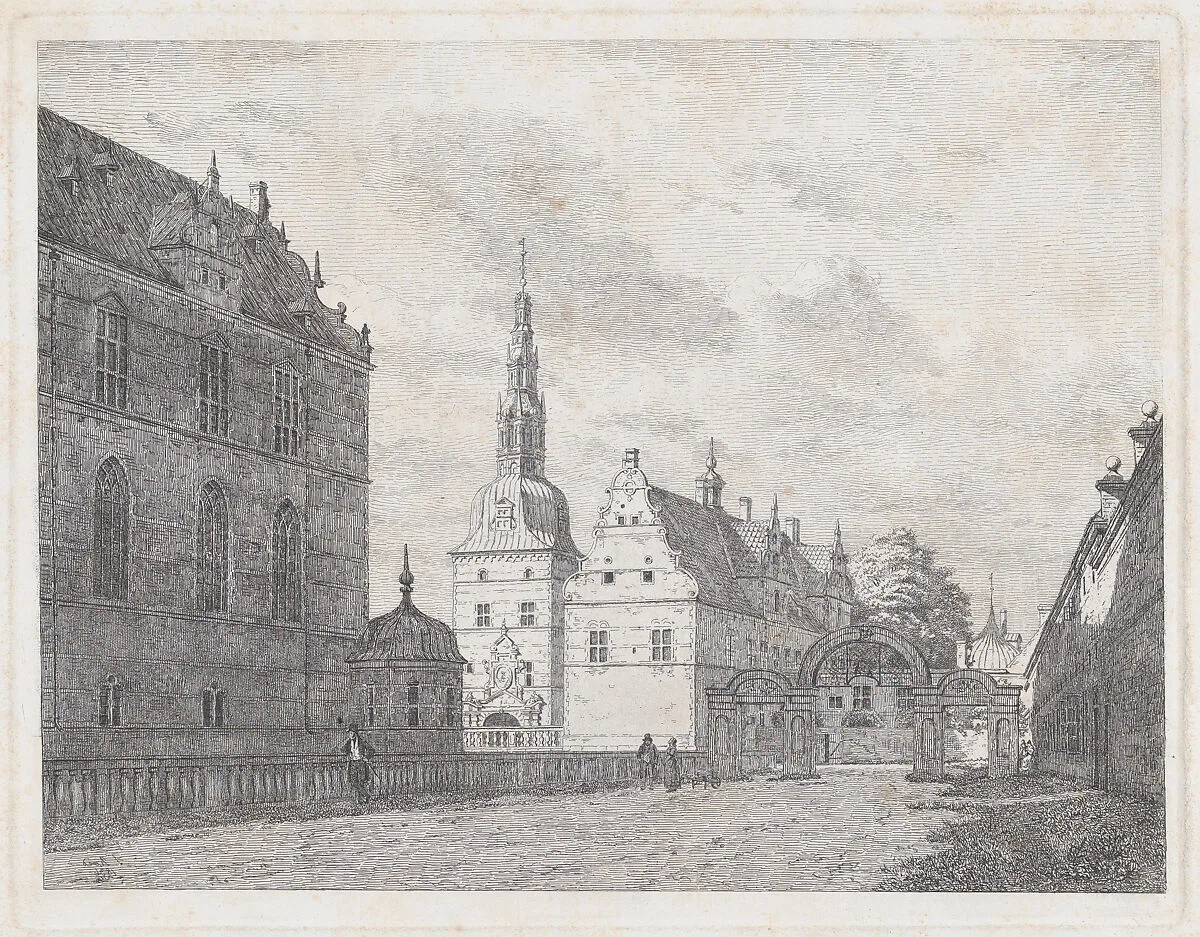 View of Frederiksborg, Carousel Gate — Jørgen Pedersen Roed