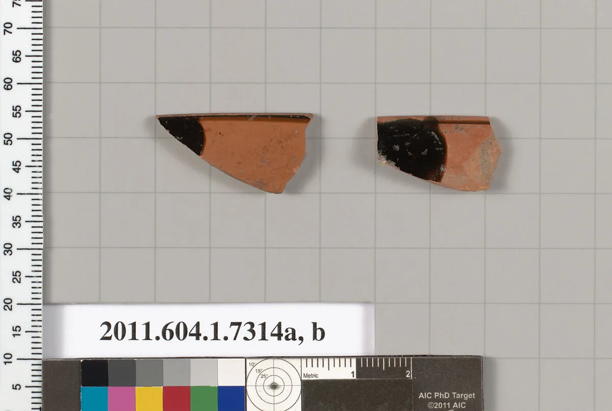Terracotta rim fragments of kylikes (drinking cups) — Unknown