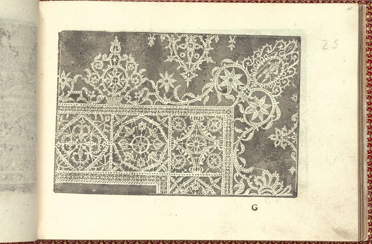 Corona delle Nobili et Virtuose Donne: Libro I-IV, page 25 (recto) — Cesare Vecellio