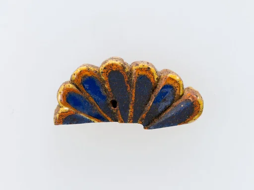 Inlay fragment, rosette